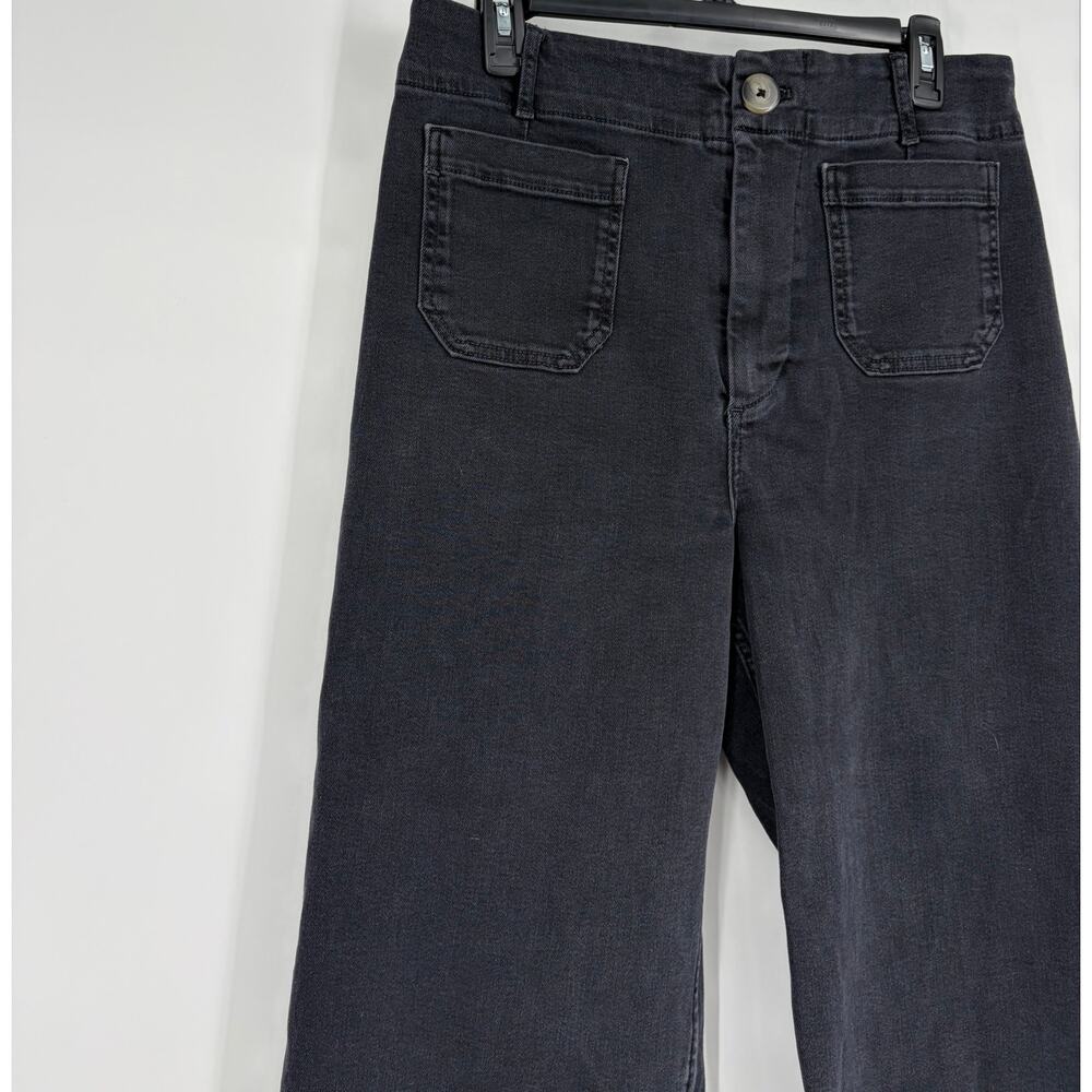 Anthropologie Pilcro The Skipper Cropped High Rise Wide Leg Jeans - Picture 7 of 11